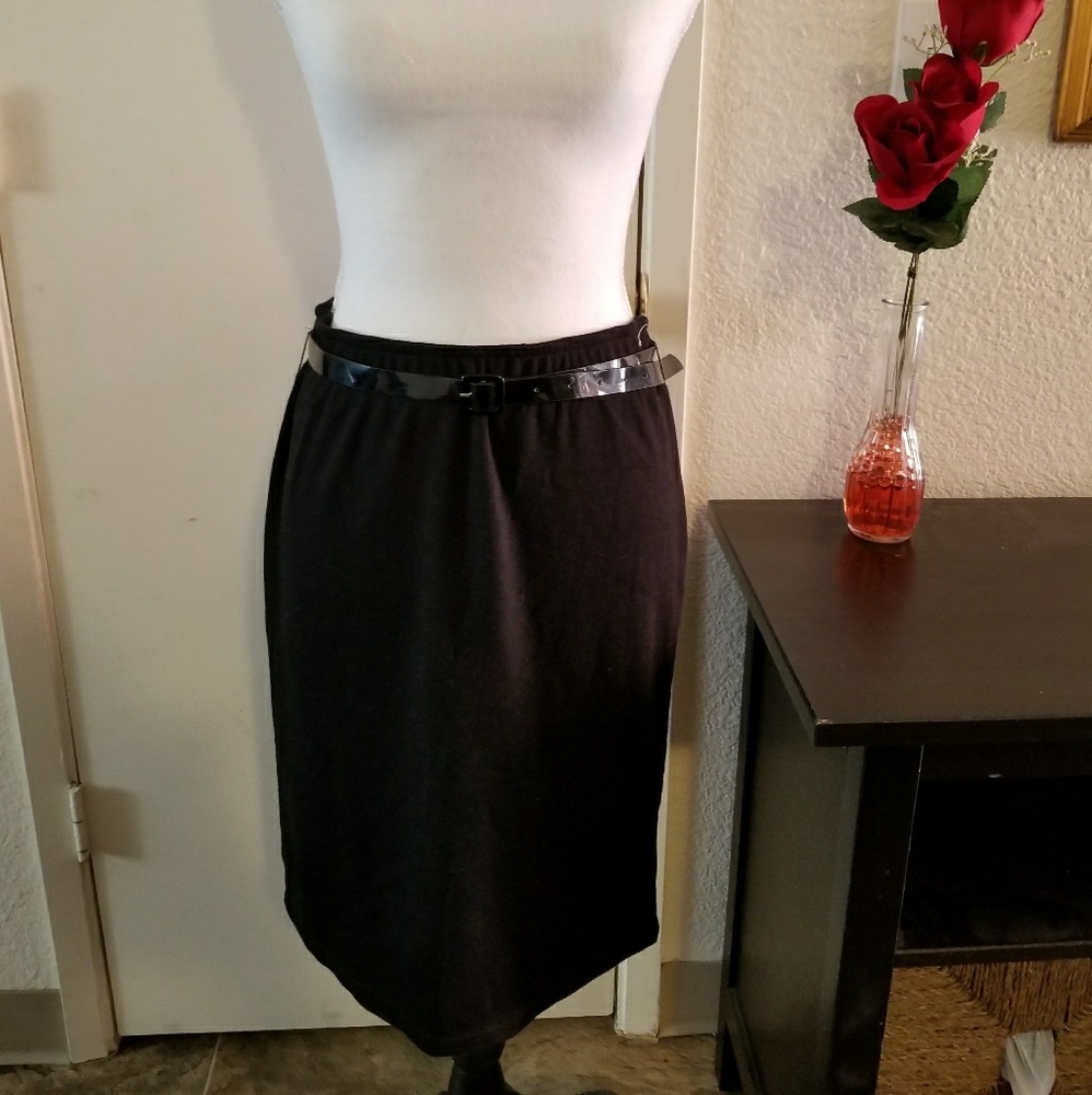 Metaphor women's black skirt, size M